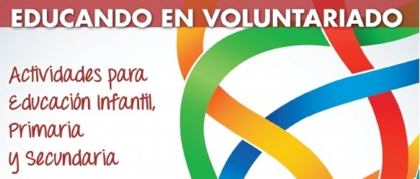 Plataforma del Voluntariado de España ha editado una herramienta didáctica para llevar el voluntariado a las aulas