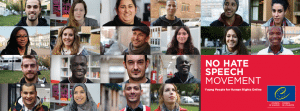 Imagen de la Campaña No Hate Speech Movement