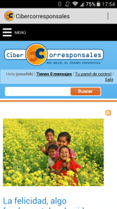 captura pantalla - app cibercorresponsales