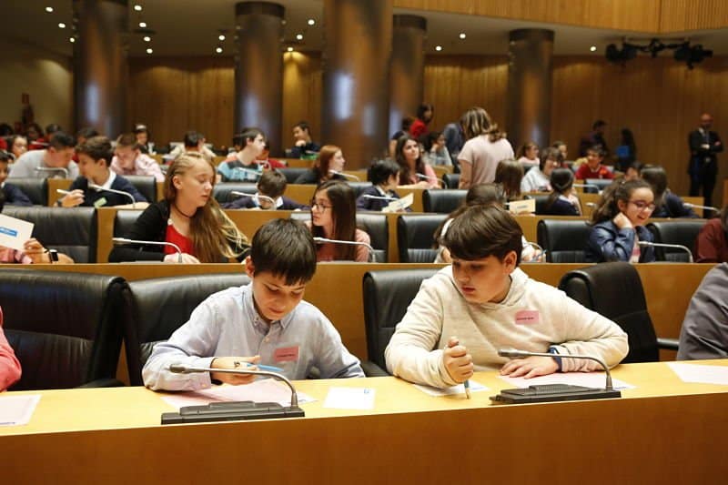 Pleno infantil en el Congreso de los Diputados 2_opt