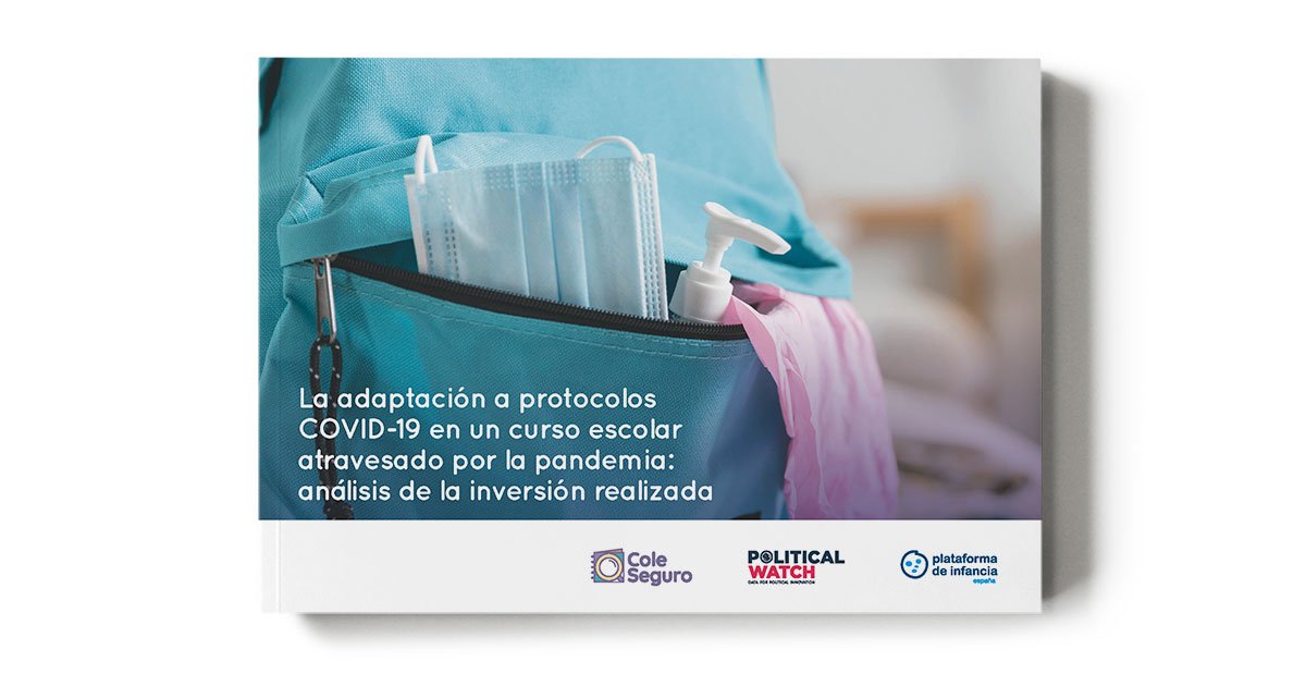 coleseguro-analisis-inversion-adaptar-centros-educativos-a-protocolos-covid19 #ColeSeguro: Análisis de la inversión en adaptar los centros educativos a los protocolos COVID-19 – curso escolar 2020/21