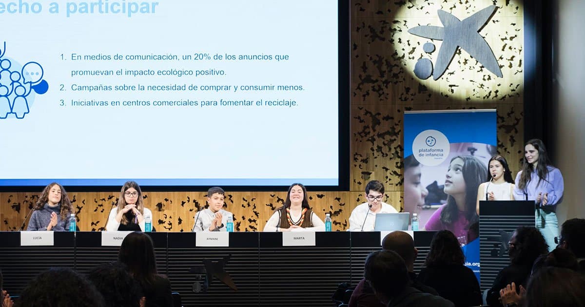 La Plataforma de Infancia invita a reflexionar y actuar sobre los principales retos que plantea la crisis climática para la infancia