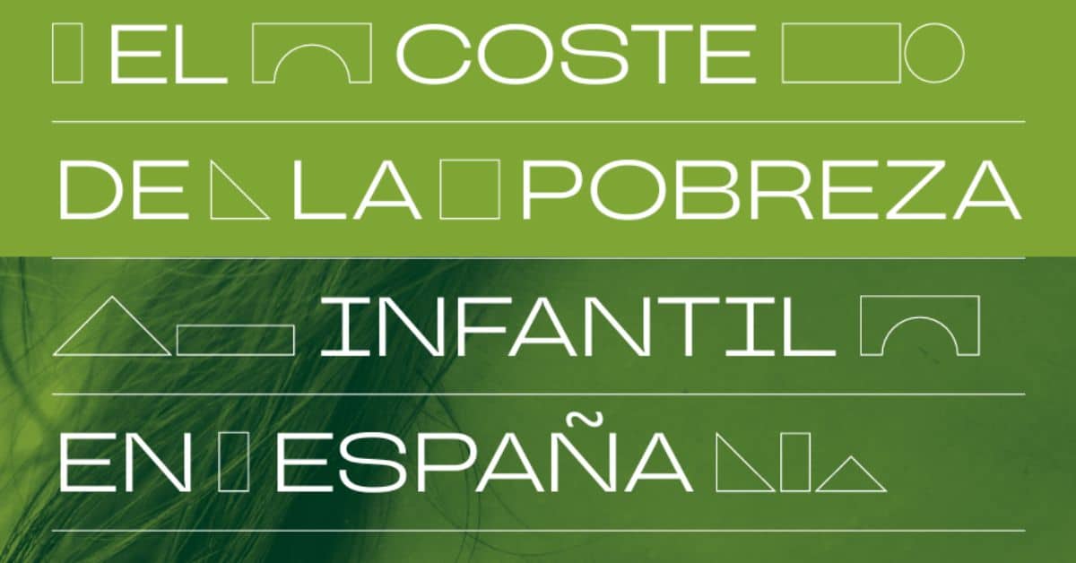 Portada Informe Pobreza Infantil ACPI