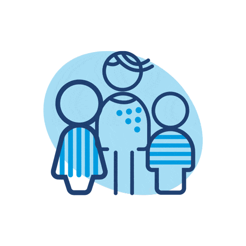 pictograma derechos de infancia - Participación infantil